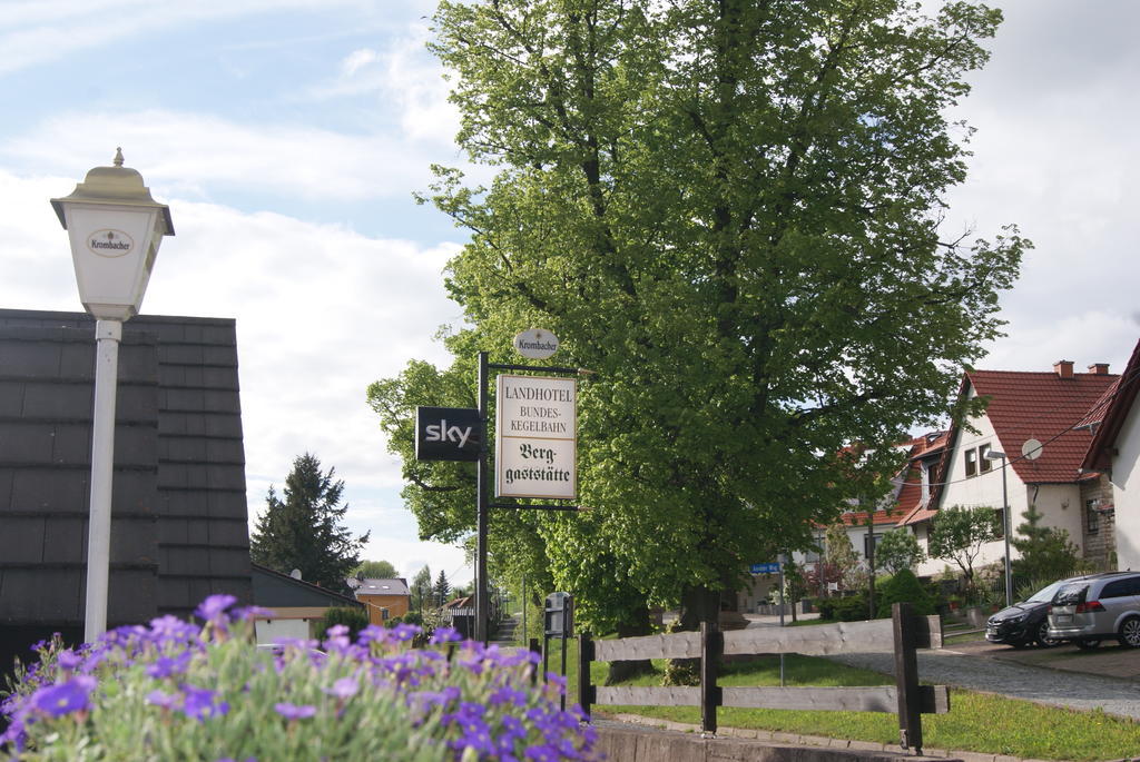 Landhotel Berggaststaette Bickenriede Anrode Exterior foto